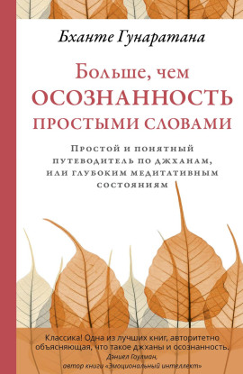 Аудиокнига Больше, чем осознанность простыми словами. Простой и понятный путеводитель по джханам, или глубоким медитативным состояниям